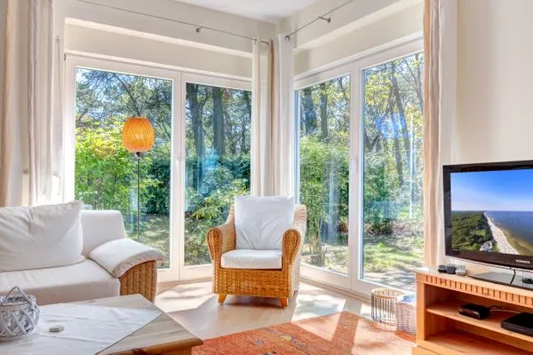 Wohnzimmer  Haus Berlin, Whg. Loddiner Höft