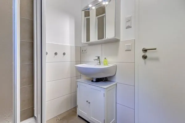 Badezimmer  Ferienhaus Füürtoorn