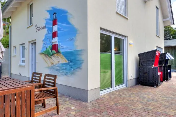 Hauptansicht  Ferienhaus Füürtoorn