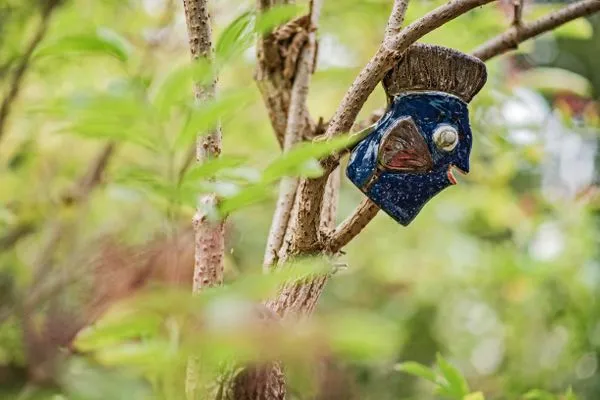 Dekoratives Detail  Kleiner Wagen