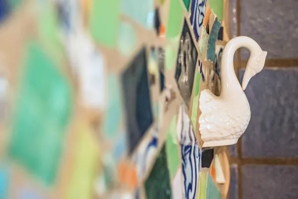 Dekoratives Detail  Kleiner Wagen