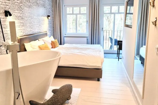 Schlafzimmer  Lieblingssuite am Strand