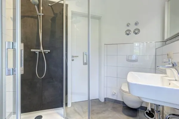 Badezimmer  Ferienwohnung Aurum