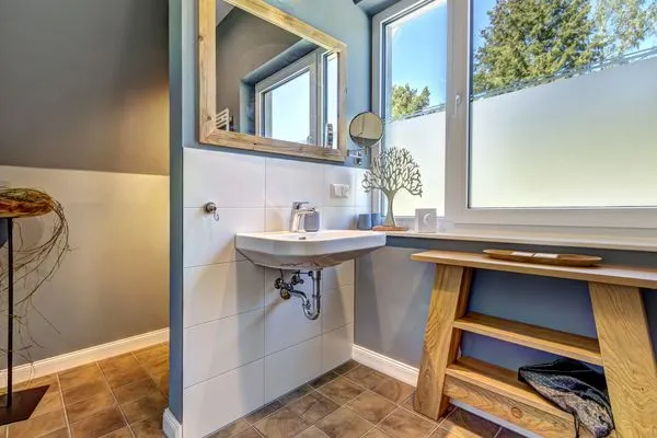 Badezimmer  Lodino Lodge