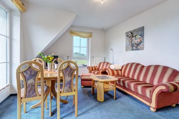 Wohnzimmer  Haus Ostseeglück, Whg. Abendsonne