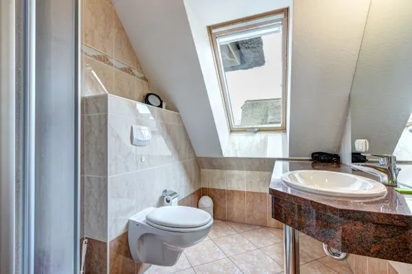 Badezimmer  Haus Ostseeglück , Whg. Morgensonne