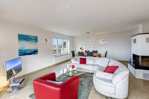 Wohnzimmer  Haus Ostseeglück, Whg. Ostseesonne