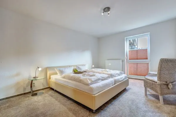 Schlafzimmer  Haus Ostseeglück, Whg. Ostseesonne