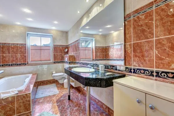 Badezimmer  Haus Ostseeglück, Whg. Ostseesonne