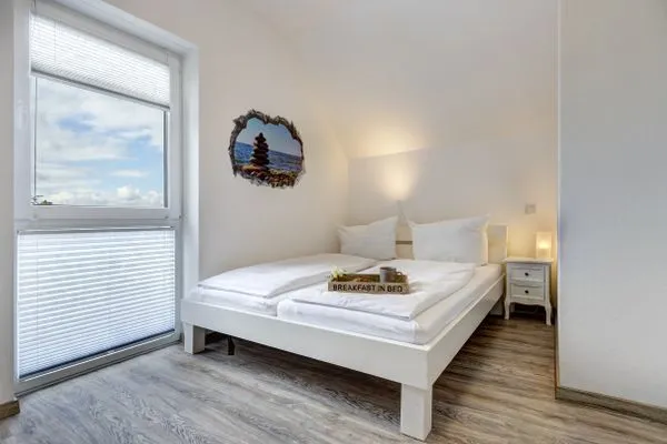 Schlafzimmer  Ferienwohnung Strandkörv
