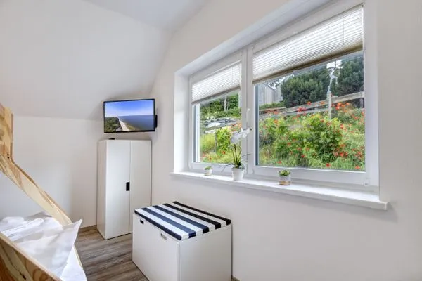 Schlafzimmer  Ferienwohnung Strandkörv