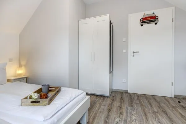 Schlafzimmer  Ferienwohnung Strandkörv