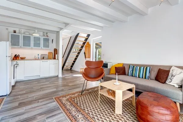 Wohnzimmer  Ferienhaus Schwalbennest