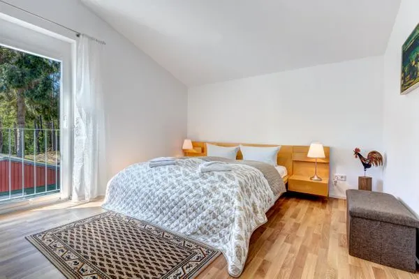 Schlafzimmer  Ferienhaus Schwalbennest