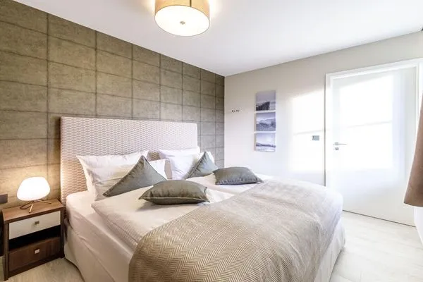 Ferienwohnung Boddendomizil Ostseebad Wustrow ZweiWasser Alte Seefahrtschule Schlafzimmer  Boddendomizil