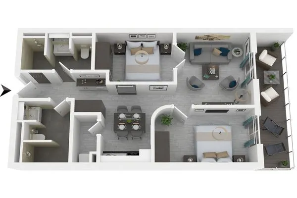 Ferienwohnung Boddenflair Ostseebad Wustrow ZweiWasser Alte Seefahrtschule Grundriss  Boddenflair