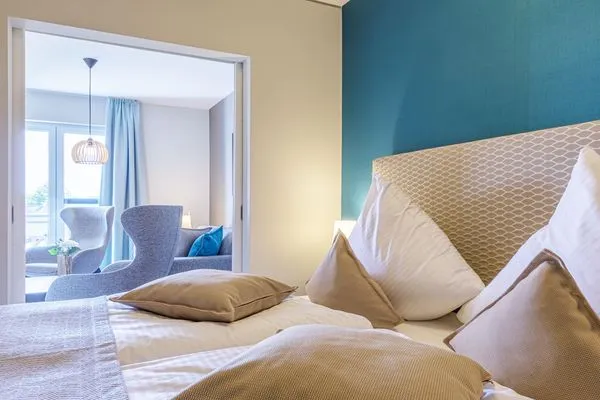 Ferienwohnung Boddensonne Ostseebad Wustrow ZweiWasser Alte Seefahrtschule Schlafzimmer  Boddensonne