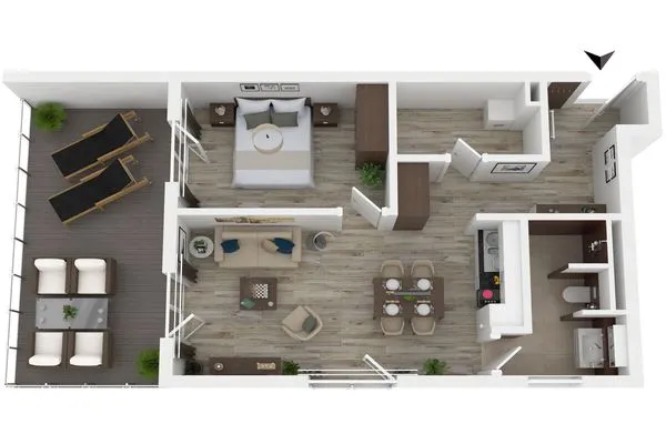 Ferienwohnung Boddenidylle Ostseebad Wustrow ZweiWasser Alte Seefahrtschule Grundriss  Boddenidylle