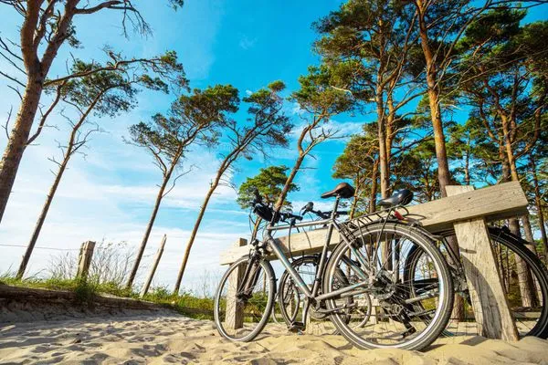 Ferienwohnung Boddenstern Ostseebad Wustrow ZweiWasser Alte Seefahrtschule Fahrradtouren am Meer  Boddenstern