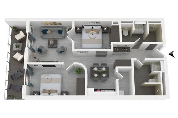 Grundriss  Boddenoase