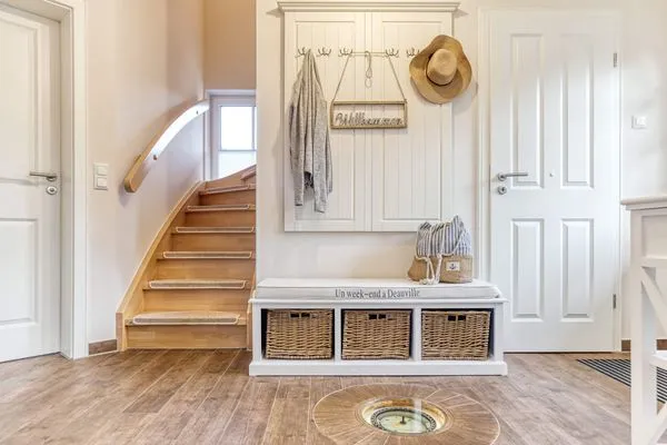 Fassade / Eingang  Ferienhaus Haubenlerche 27