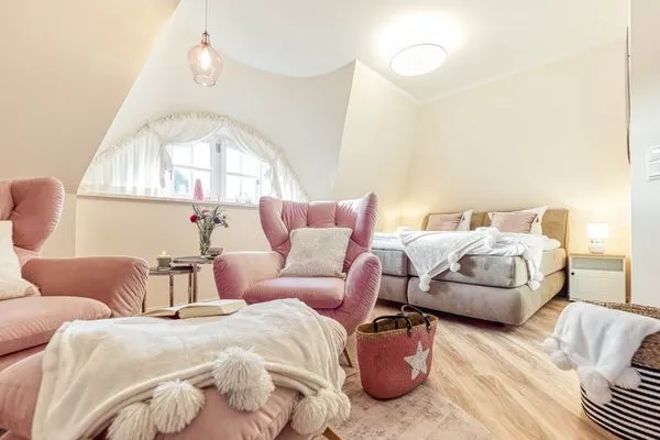 Schlafzimmer  Ferienhaus Haubenlerche 27