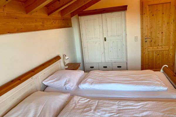 Feriendorf Via Claudia Ferienhaus Lechsee Ferienwohnungen in Lechbruck - Schlafzimmer