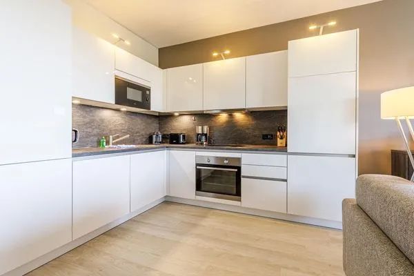 Ferienwohnung Dünenquartier Ostseebad Wustrow ZweiWasser Alte Seefahrtschule Große Küche  Dünenquartier