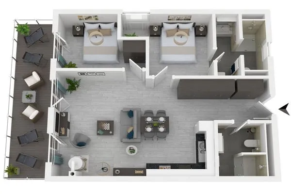 Ferienwohnung Dünenquartier Ostseebad Wustrow ZweiWasser Alte Seefahrtschule Grundriss  Dünenquartier