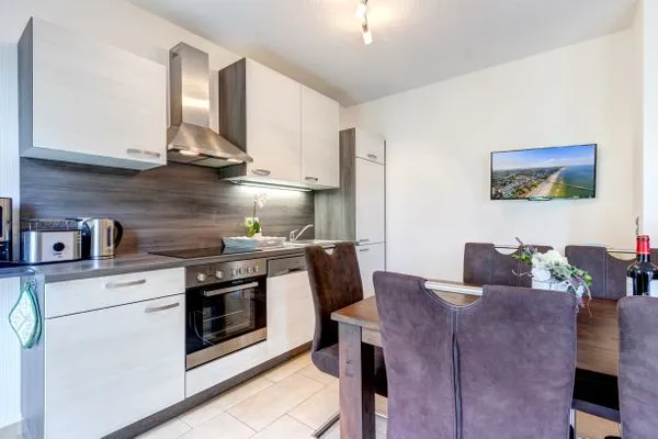 Küche / Küchenzeile  Ferienwohnung Ahorn