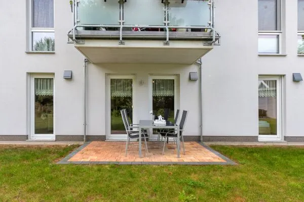 Terrasse  Ferienwohnung Ahorn