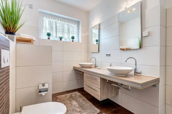 Badezimmer  Ferienwohnung Ahorn