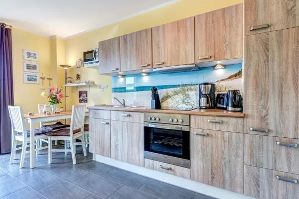 Küche / Küchenzeile  Ferienwohnung Blei