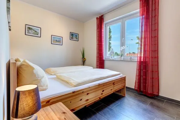 Schlafzimmer  Ferienwohnung Blei