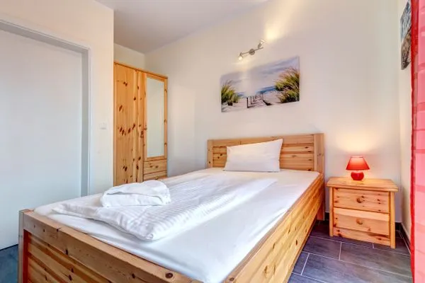 Schlafzimmer  Ferienwohnung Blei