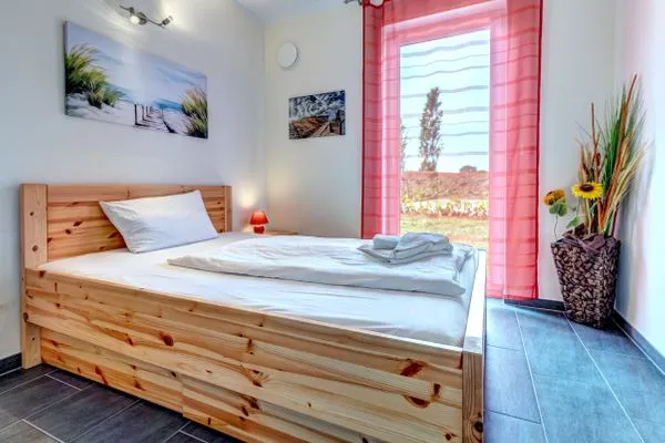 Schlafzimmer  Ferienwohnung Blei