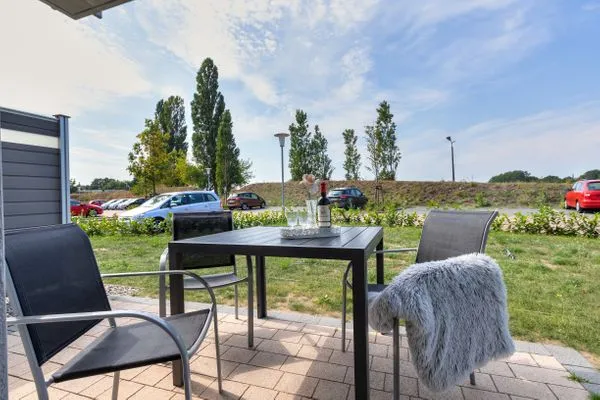 Terrasse  Ferienwohnung Blei