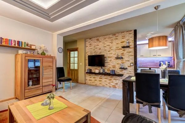 Wohnzimmer  Düne 25, Whg. 1