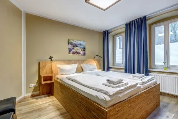 Schlafzimmer  Düne 25, Whg. 1