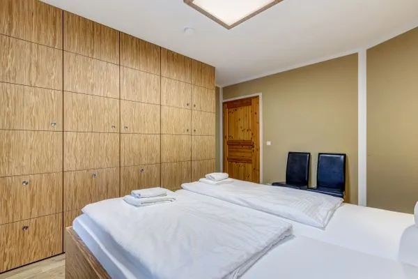 Schlafzimmer  Düne 25, Whg. 1