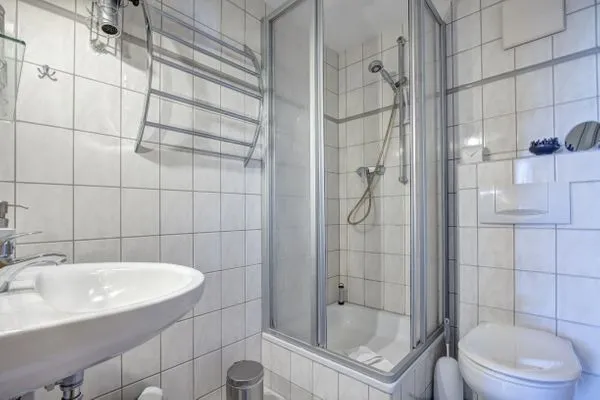 Badezimmer  Ferienwohnung Gunsilius