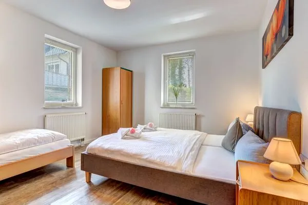 Schlafzimmer  Hansehus, Whg. 03