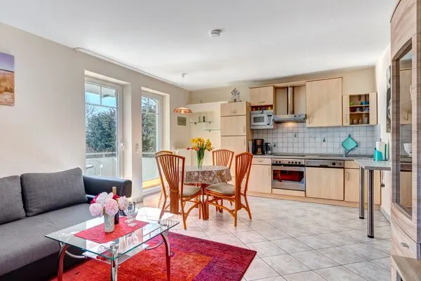 Wohnzimmer  Ostseequartett, Whg. Casa Baltica