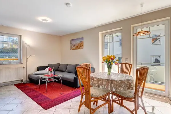 Wohnzimmer  Ostseequartett, Whg. Casa Baltica