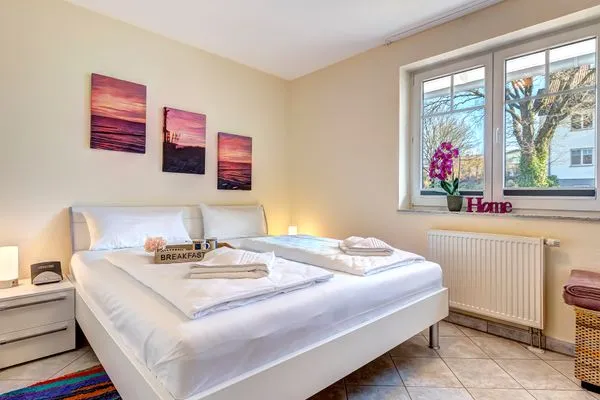 Schlafzimmer  Ostseequartett, Whg. Casa Baltica