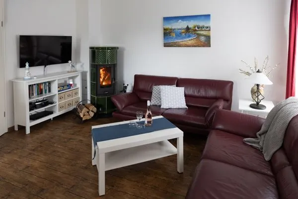 Wohnzimmer  Ferienhaus Schlehenweg