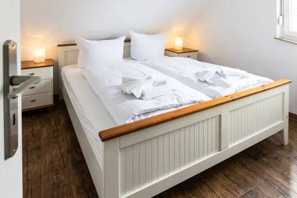 Schlafzimmer  Ferienhaus Schlehenweg