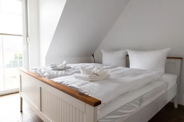 Schlafzimmer  Ferienhaus Schlehenweg