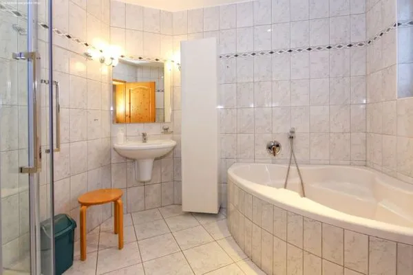 Badezimmer  Haus Seeadler, Whg. Habicht