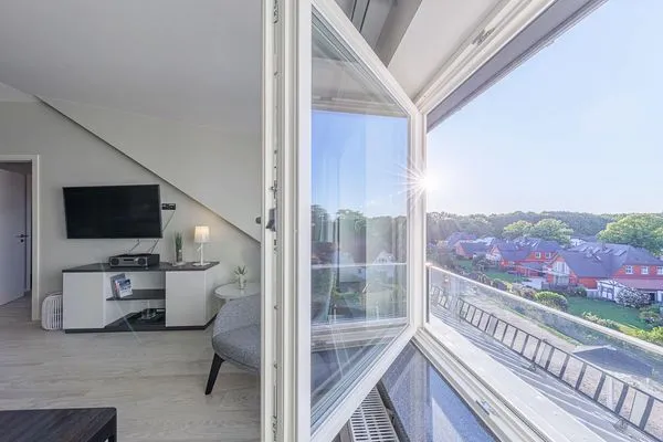 Ferienwohnung Seebadrast Ostseebad Wustrow ZweiWasser Alte Seefahrtschule Helle Räume  Seebadrast